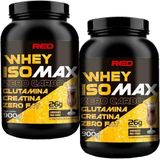 Kit 2x Whey Isomax Zero Carbo - 900g - Red Series Baunilha