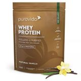 Whey Protein 100% Isolado (450g) Puravida Baunilha