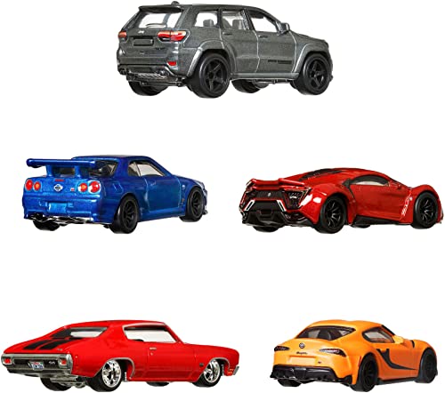 Hot Wheels Premium Cars Fast &amp; Furious Premium Bundle Gif