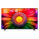 Smart Tv Led 55&quot; Ultra Hd 4k Lg 55ur871c0sa Thinq Ai 3 Hdmi 2 Usb Wi-fi Bluetooth Hdr10