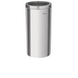 Lixeira Inox Tramontina Institucional com Acabamento Polido 30 L Tramontina
