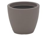 Vaso com Prato Tramontina Asteca 32 cm em Polietileno Concreto Tramontina