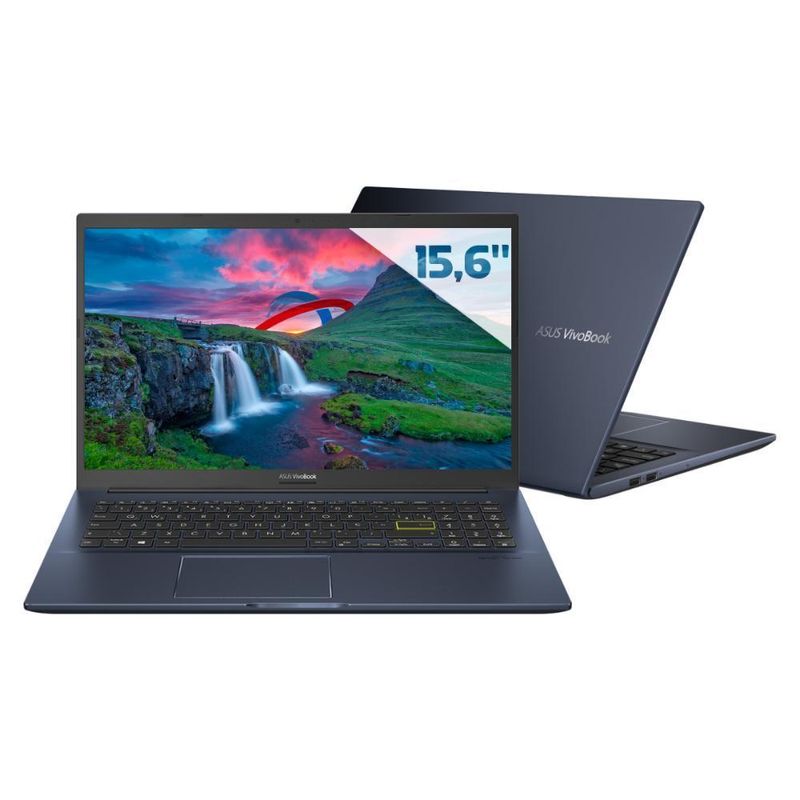 Notebook - Asus X513ea-ej3010w I7-1165g7 1.20ghz 8gb 256gb Ssd Intel Iris Xe Graphics Windows 11 Home Vivobook 15,6" Polegadas