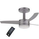 Ventilador de Teto Arno Ultimate Silver VX12 Prata com Controle Remoto