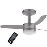 Ventilador de Teto Arno Ultimate Silver Vx12 Prata com Controle Remoto