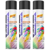 Tinta Spray Semi Brilho Preto 400 Ml 03 Uni Mundial Prime