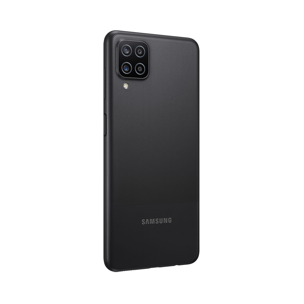 Smartphone Samsung Galaxy A12 64GB Preto 4G Tela 6.5” Câmera Quádrupla 48MP Selfie 8MP Traseira Esquerdo