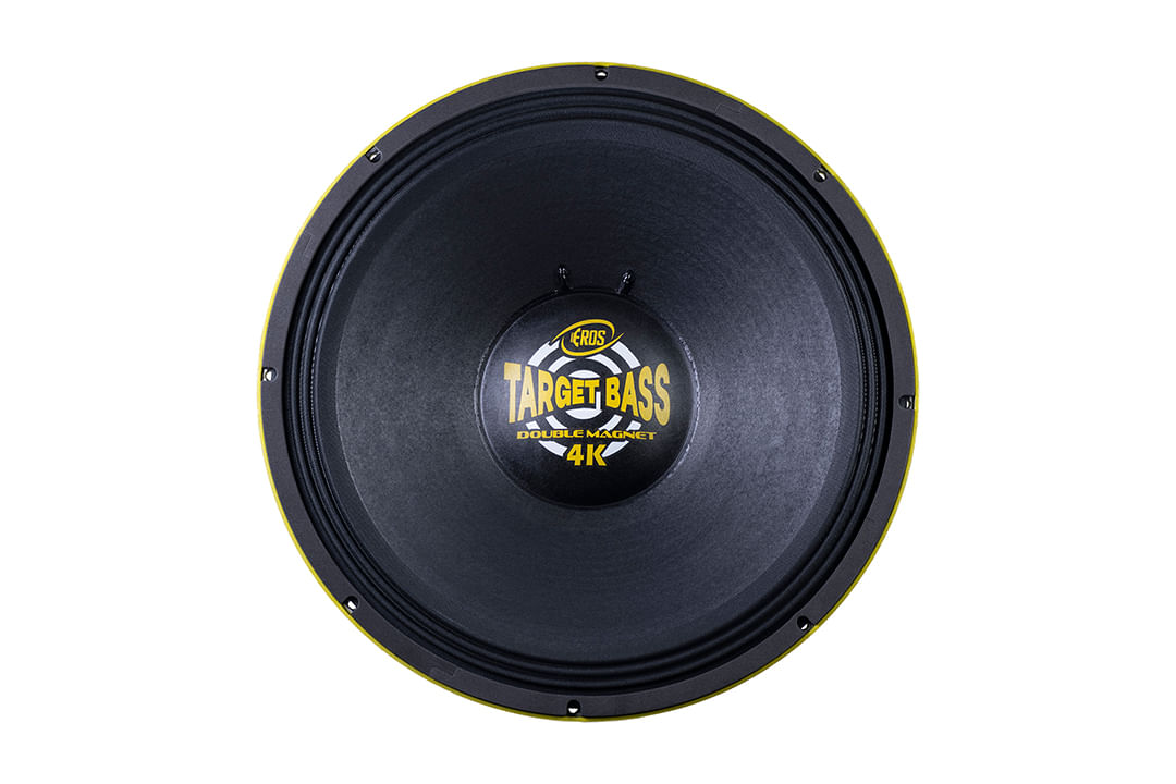 Alto-falante E18 Target Bass 4k- 2000w Rms- Amarelo - 4 Ohms