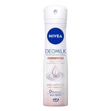 Desodorante Aero Nivea Milk Pele Uniforme 150ml