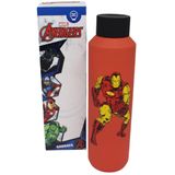 Garrafa Homem Ferro Iron Man Térmica 6 Horas 600ml Oficial