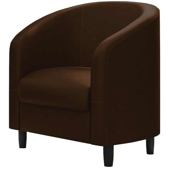 Poltrona Decorativa Pes Em Madeira Scala Corano Tcs 721 Moll