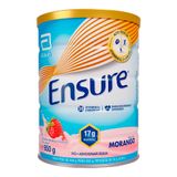 Suplemento Nutricional Ensure Sabor Morango 850g