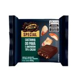 Chocolate Arcor Special Castanha Do Pará E Amendoim 70% Cacau 60g