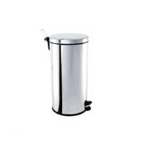 Lixeira Para Cozinhas, Escritórios, Recepções E Banheiros Pedal E Balde 30l Linha Decorline Inox