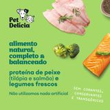 Racao Umida Natural Pet Delicia Gatos File De Peixe 320g