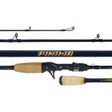 Vara Pesca Carretilha Rapala Pinima Rapi56cm Grafite 1,68m 8-17 Lbs Inteiriça