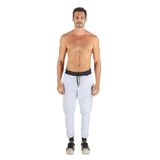 Calça Jogger Masculina Moletom Elástico Estilo Conforto Branco G