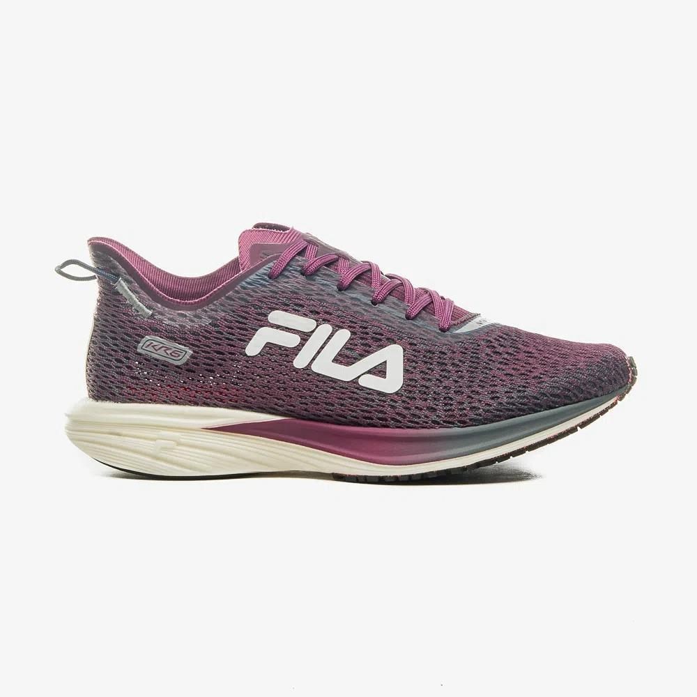 Tênis Running Fila Feminino Kr6 1106135 Vinho 40