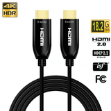 Cabo Hdmi 2.0 Fibra Óptica Ativa (AOC) 4K 60Hz HDCP2.2 18Gbps de Alta Velocidade (75 Metros)