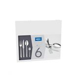 Faqueiro Totalmente Em 42 Peças (serve 6 Pessoas) Polimento Extra Brilho Adicional. Linha Lyon Inox