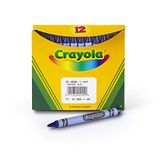 Crayola Crayons Em Azul Giz De Cera A Granel 12 Contagens