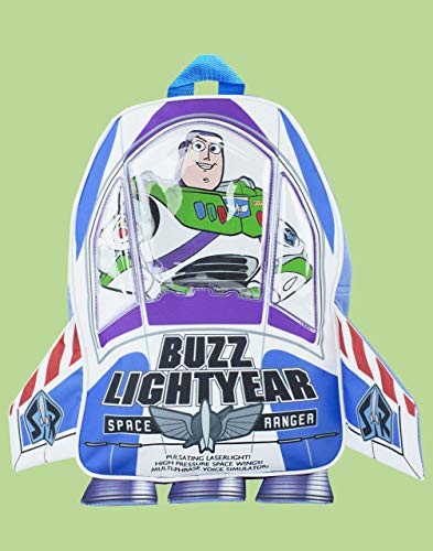 Disney Toy Story Mochila Crianças Buzz Lightyear 3d Rocket Ru