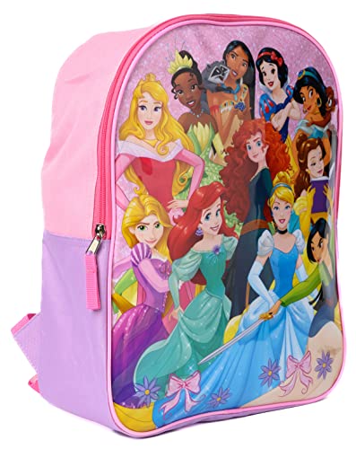 Disney 15 Mochila Meninas Princesa Belle Ariel Jasmine Tia