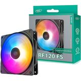 Cooler Fan Gamer Rgb Deepcool Rf120 Fs Led Rainbow Pwm 120mm