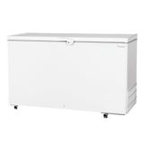 Freezer Horizontal Dupla Ação Hced-411 - 1 Porta Cega  411 Litros - Fricon 110v Fricon