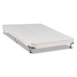 Cama Box Simples Castor Casal Gold Star Vitagel 138x188x10cm