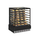 Vitrine Estufa Para Salgados 100 Cm Preto 127v Gelopar Mgee-100