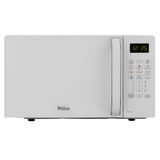 Micro-ondas Philco Pmo23bb 20L Branco 220V - 20 Litros, Porta Transparente, Funções Descongelar e Manter Aquecido