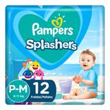 Fraldas Pampers para Água P-M 12 unidades
