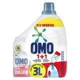 Kit Garrafa Omo para Diluição + Lava Roupas Concentrado 500ml