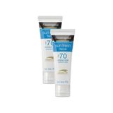 Kit 2 Protetor Solar Neutrogena Sun Fresh Facial FPS 70 40g