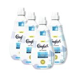 Kit 4 Amaciantes de Roupa Comfort Concentrado Puro Cuidado Intense 1,5l