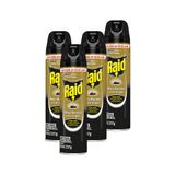 Kit 4 Mata Baratas e Formigas Raid Aerossol Tripla Ação 285ml