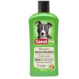 Shampoo Pet Sanol Dog Pelos Escuros 500ml