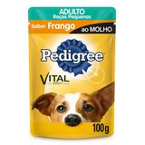Ração Pedigree Raças Médias E Grandes Frango Sachê 100g