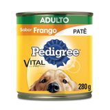 Ração Cachorro Pedigree Patê Frango Lata 280g