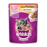 Ração Gato Whiskas Filhotes Frango  Sachê 85g
