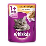 Ração Gato Whiskas Frango Sachê 85g