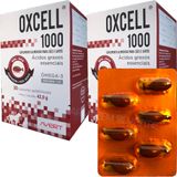 2 Suplemento Alimentar Oxcell 1000 Mg 60 Capsulas Epa Dha Omega 3 Caes Gatos Avert