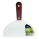 Espátula Aço Inox 8'' / 20Cm. Massa Corrida, Gesso E Drywall