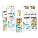 Kit Tratamento Completa Linha Pantene Equilíbrio