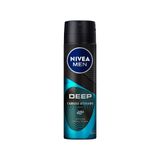 Desodorante Nivea Men Deep Antitranspirante Carvão Ativado Beat Aerossol 150ml