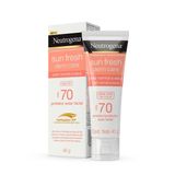 Protetor Solar Facial Neutrogena Sun Fresh Dry Skin Sem Cor Fps70 40g