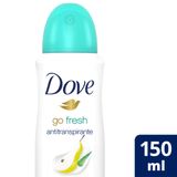 Desodorante Dove Aerossol Feminino Go Fresh Pera E Aloe Vera 150ml