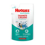 Sabonete Líquido Huggies Extra Suave Refil 200ml