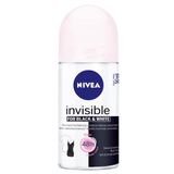 Desodorante Nivea Rollon Invisible Black &amp; White Clear 50ml